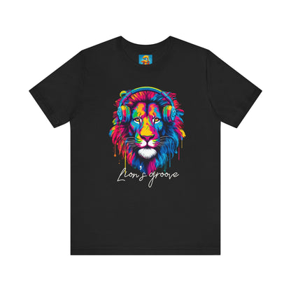 Lion's Groove - Unisex Jersey Short Sleeve Tee